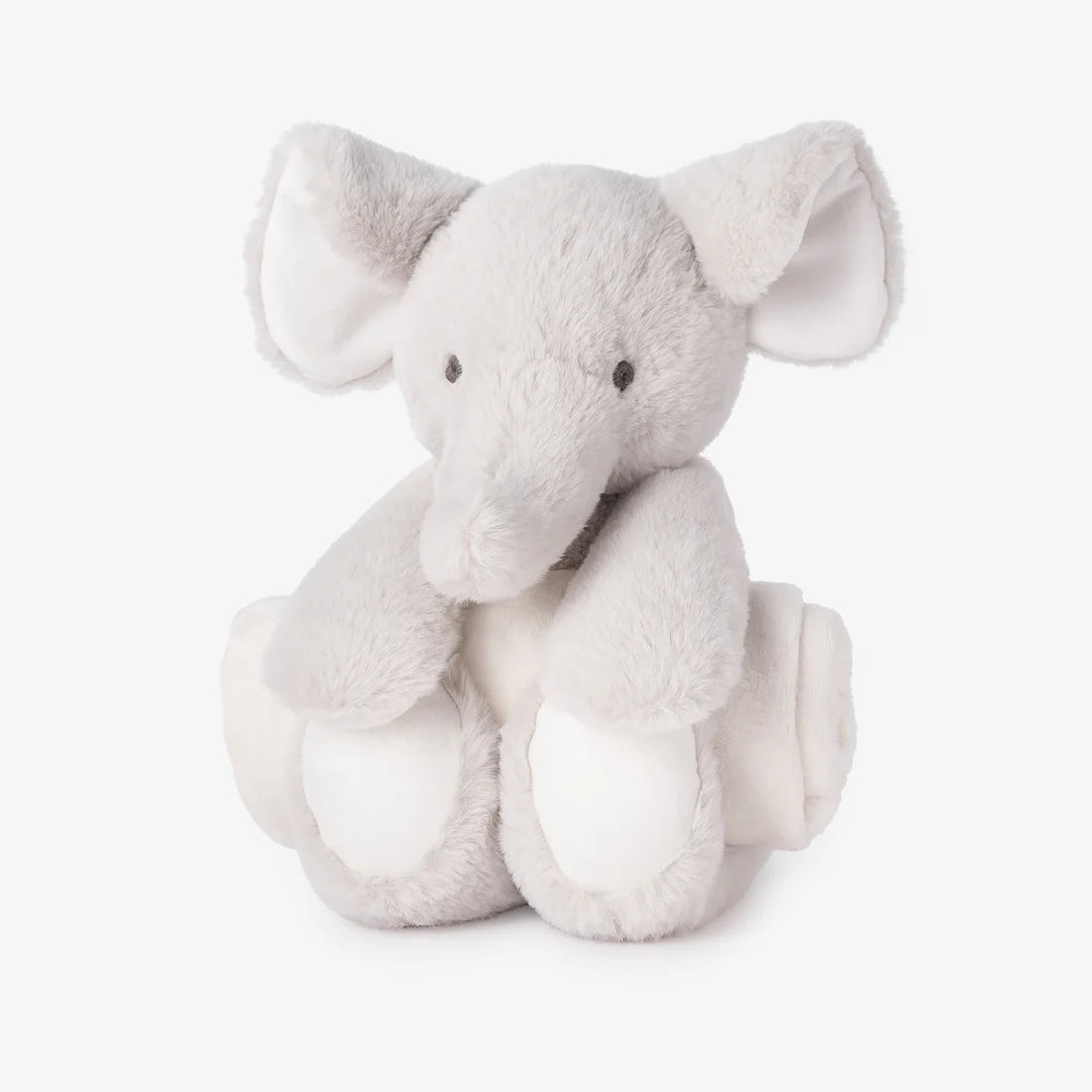 Elephant Bedtime Huggie Plush with Blanket