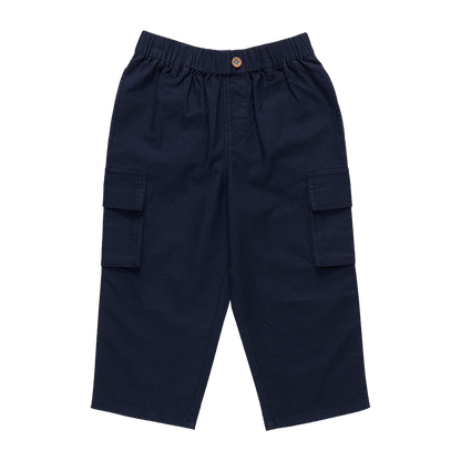 Boys Cargo Pant-Navy