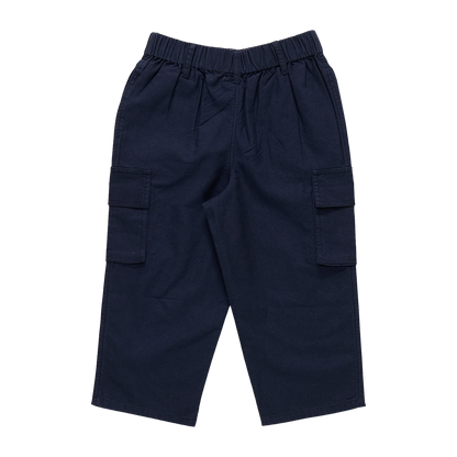 Boys Cargo Pant-Navy