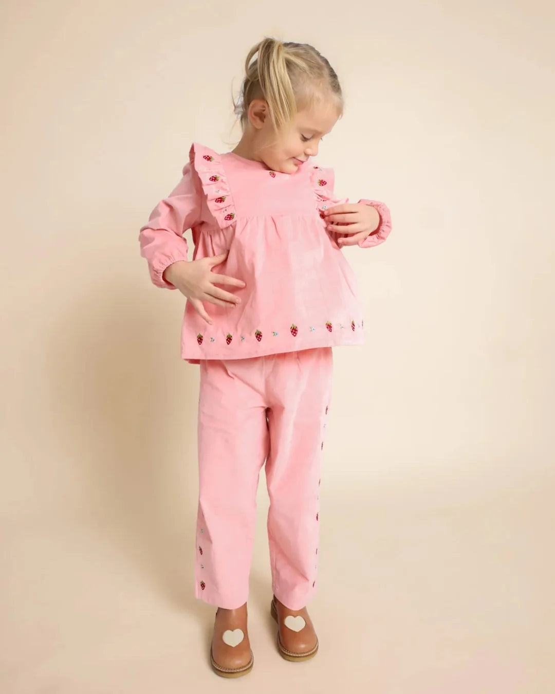 Belle Pants Warm Pink