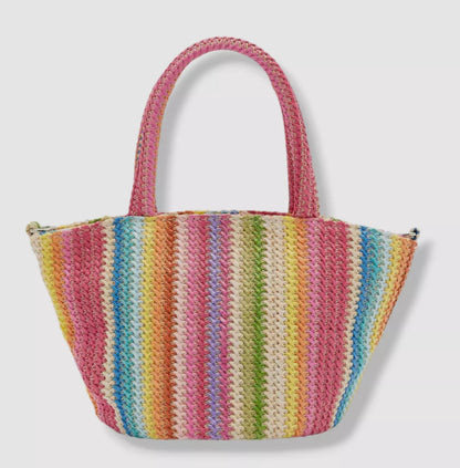 Large Raffia Beach Bag