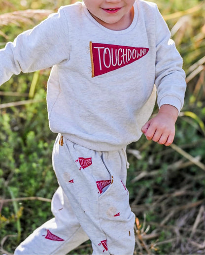 Football Print Brooklyn Jogger