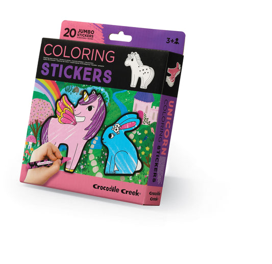 Unicorn Coloring Stickers