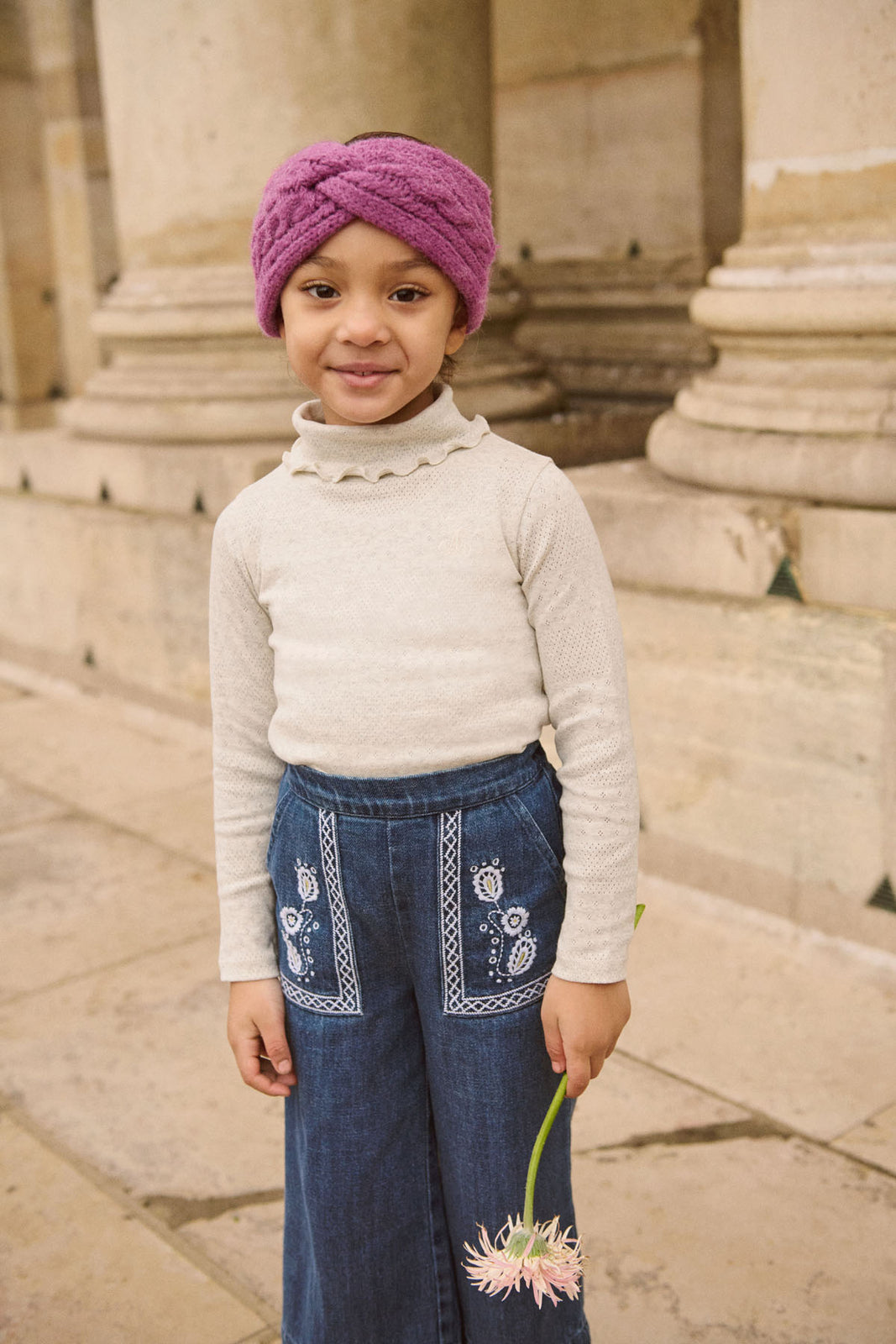 Flofi Pants - Stone Blue