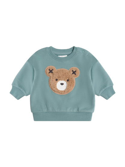 Furry Huxbear Sweatshirt Green