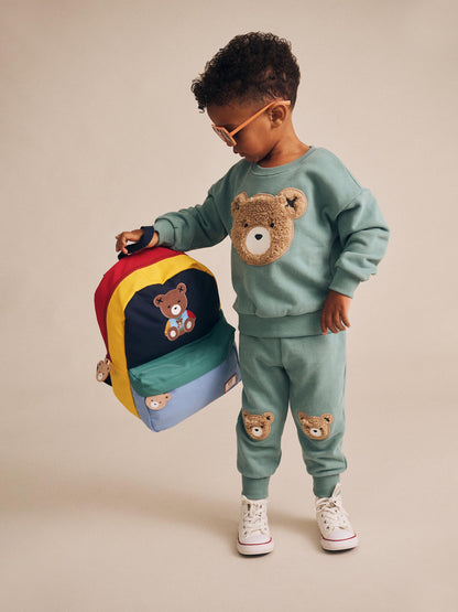 Furry Huxbear Sweatshirt Green