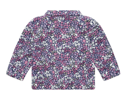 Midnight Flower Garden Cord Jacket