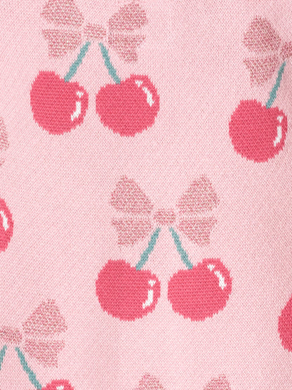 Cherry Pie Scalloped Knit Cardi