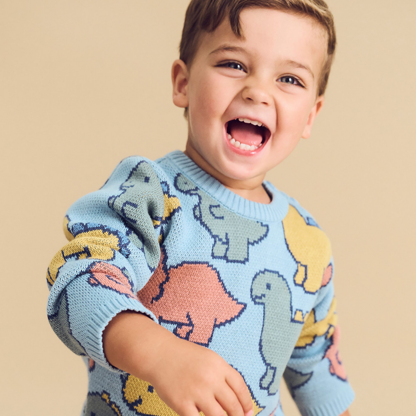 Dino Play Knit Jumper