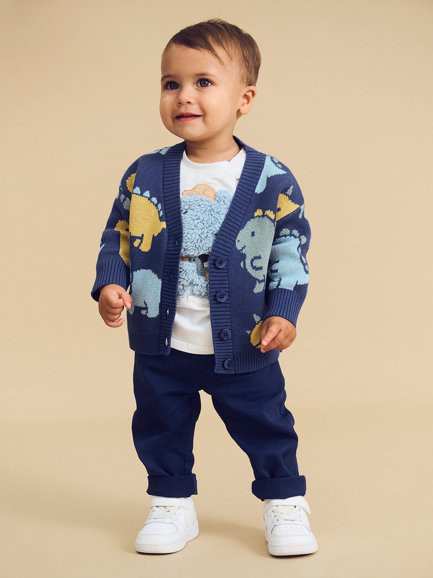 Dino Play Boxy Cardi