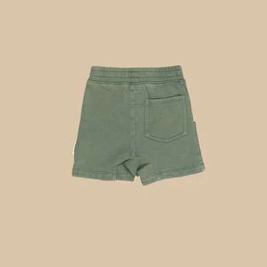 Vintage Green Slouch Short