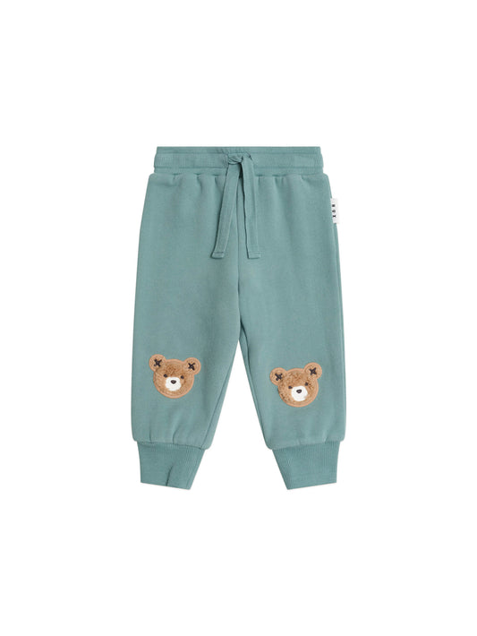 Furry Huxbear Track Pants Green