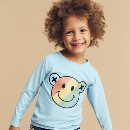 Smiley Rainbow Rashguard