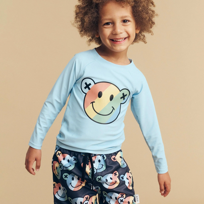 Smiley Rainbow Swim Short