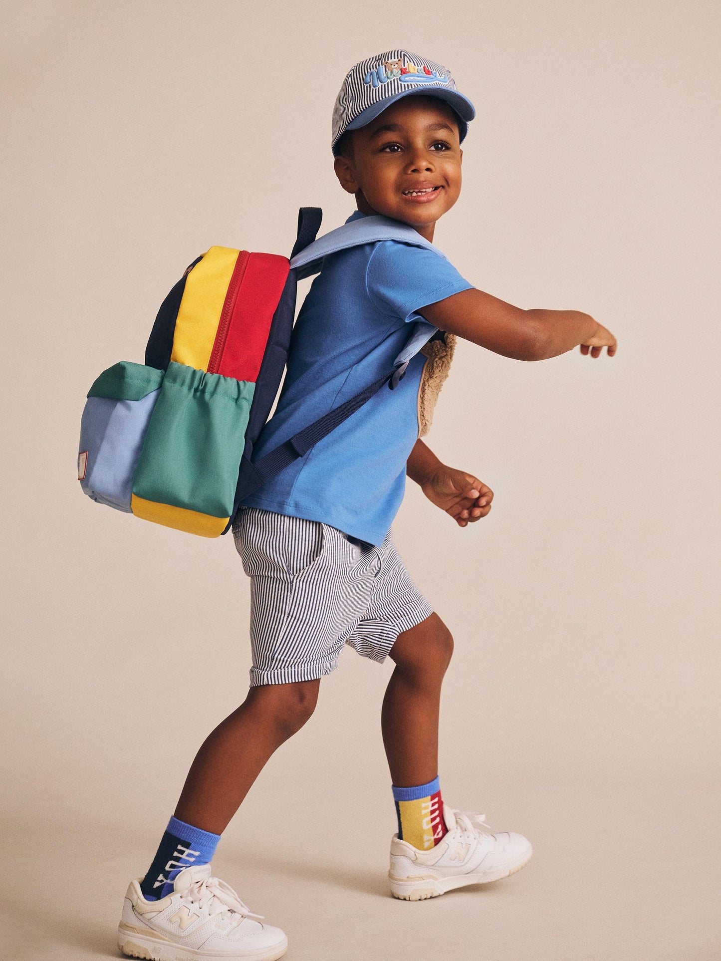 Perfect Backpack Blue Huxbear