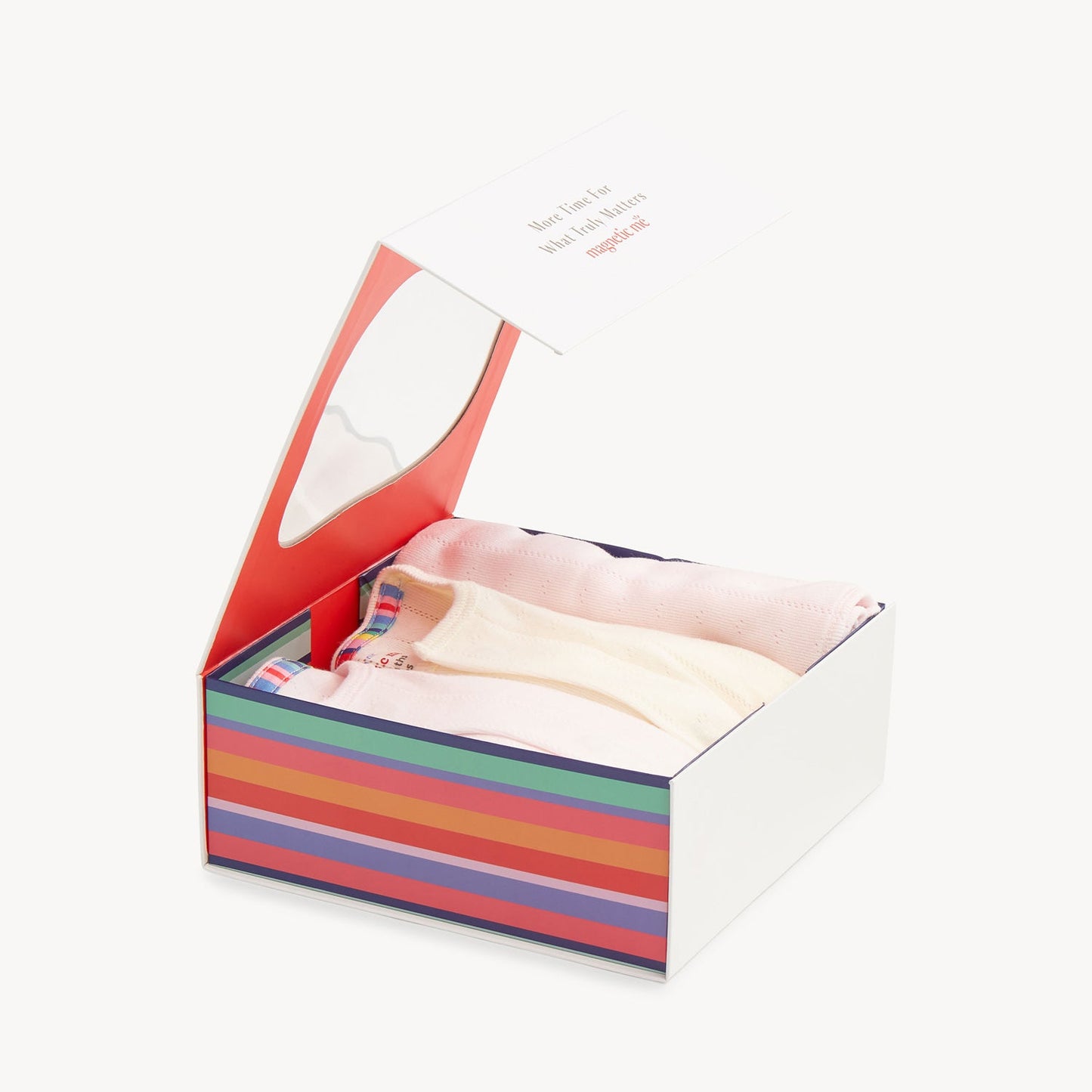 Hello Baby 3PC Gift Set - Cotton Candy / Tofu