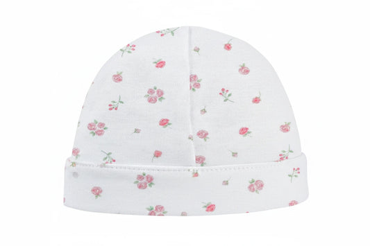 Tiny Rosebud Round Hat