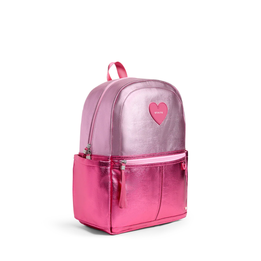 Kane Backpack - Pink/Hot Pink Colorblock
