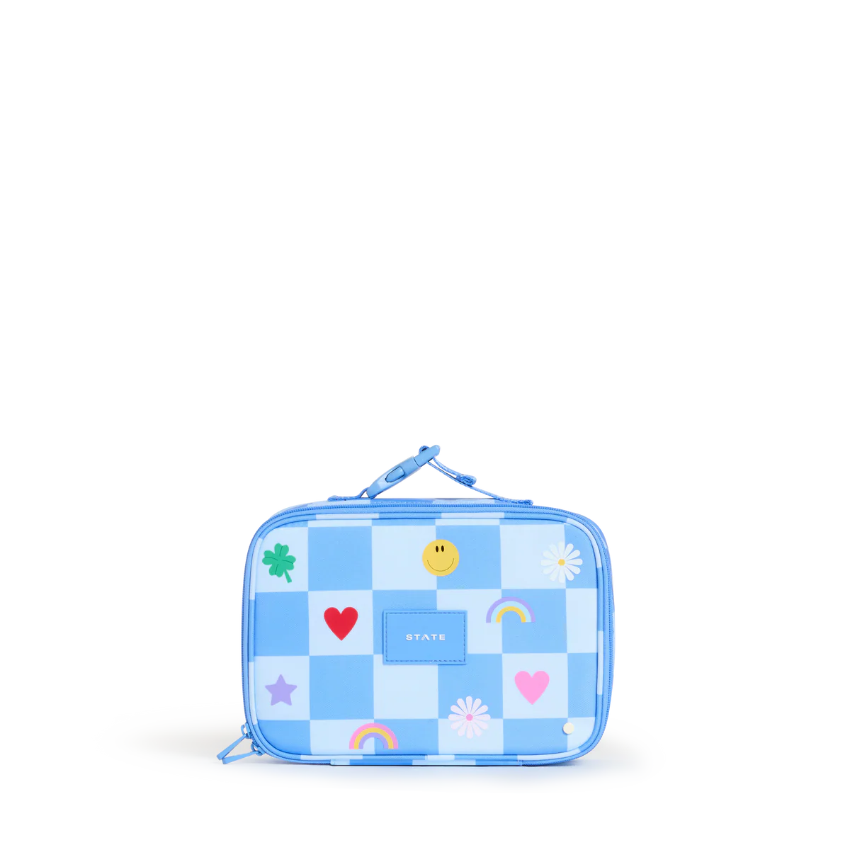Rodgers Lunch Box - Charms Blue Checkerboard
