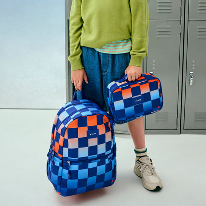 Rodgers Lunch Box - Gradient Checkerboard
