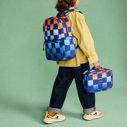 Rodgers Lunch Box - Gradient Checkerboard