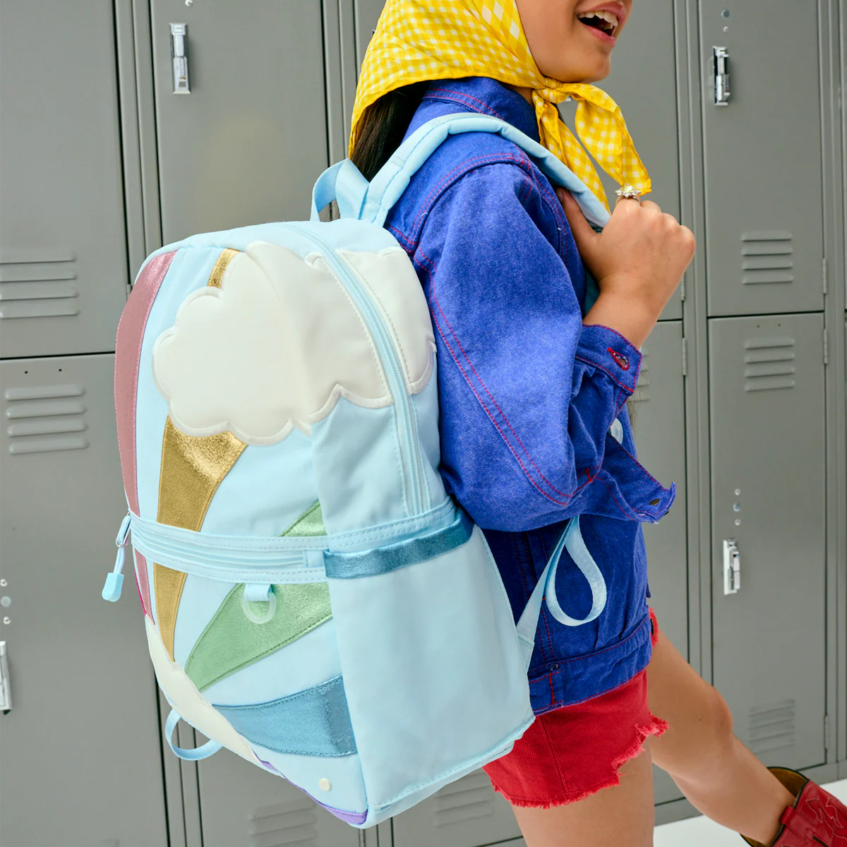Kane Backpack - Rainbow Cloud