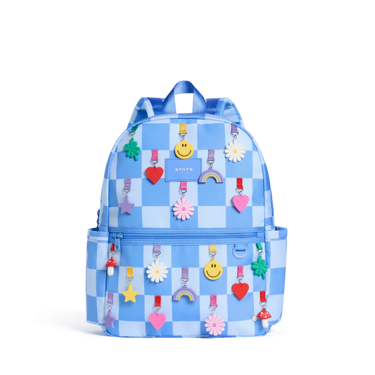 Kane Backpack - Charms Blue Checkerboard