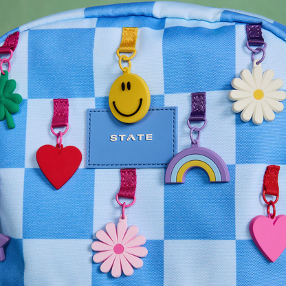 Kane Backpack - Charms Blue Checkerboard