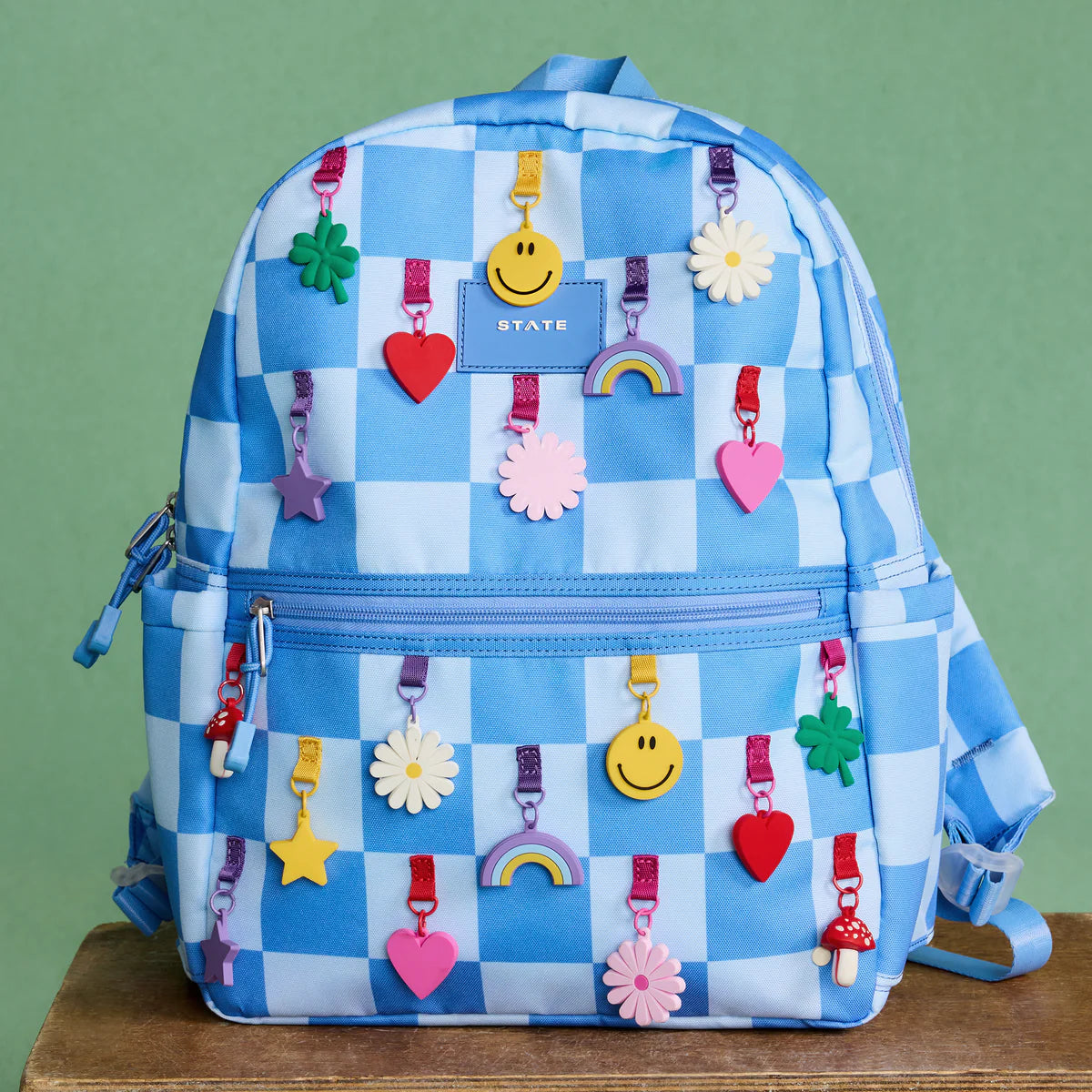 Kane Backpack - Charms Blue Checkerboard