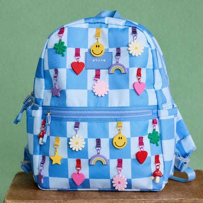 Kane Backpack - Charms Blue Checkerboard