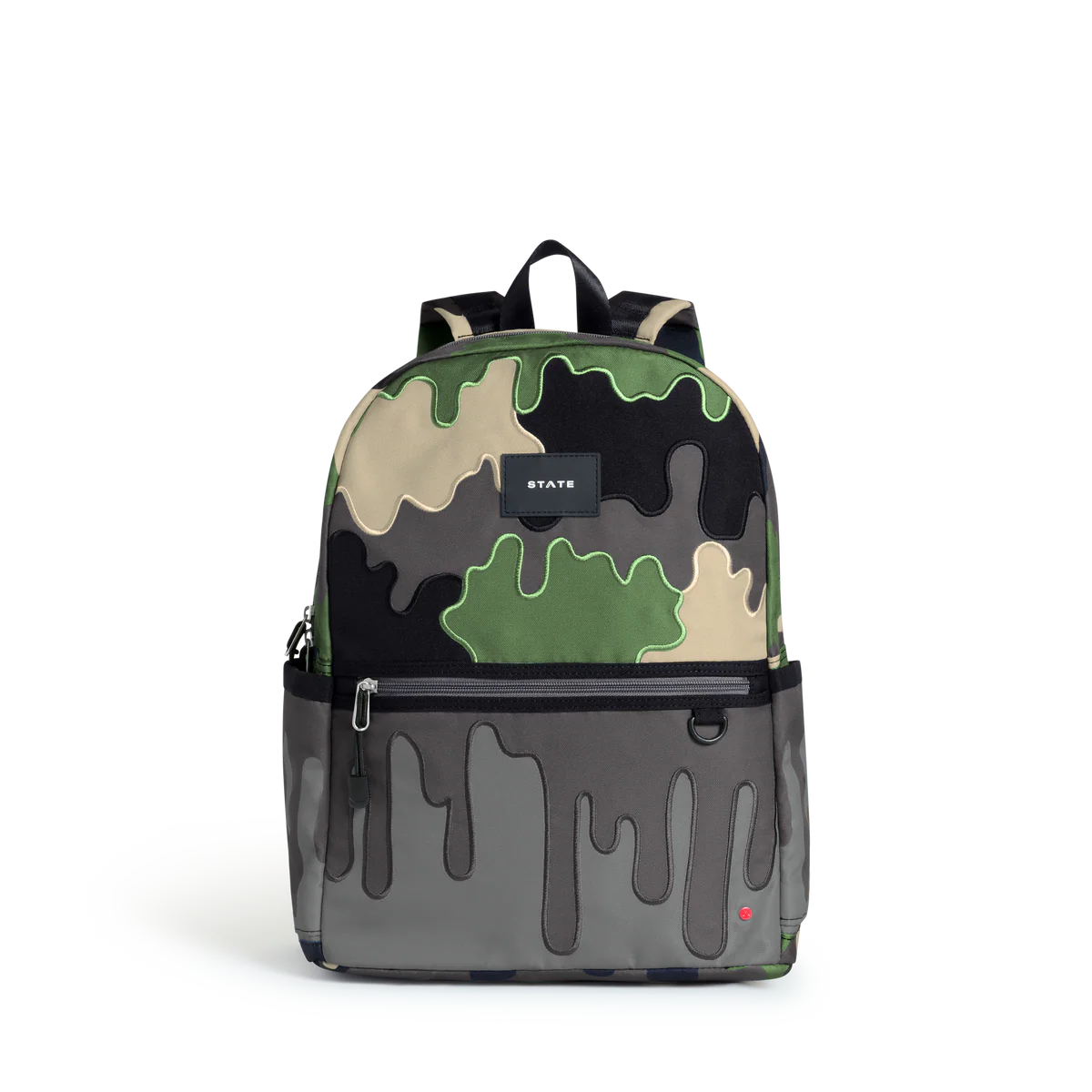 Kane Double Pocket Backpack - Camo Drip