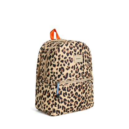 Kane Double Pocket Backpack - Leopard