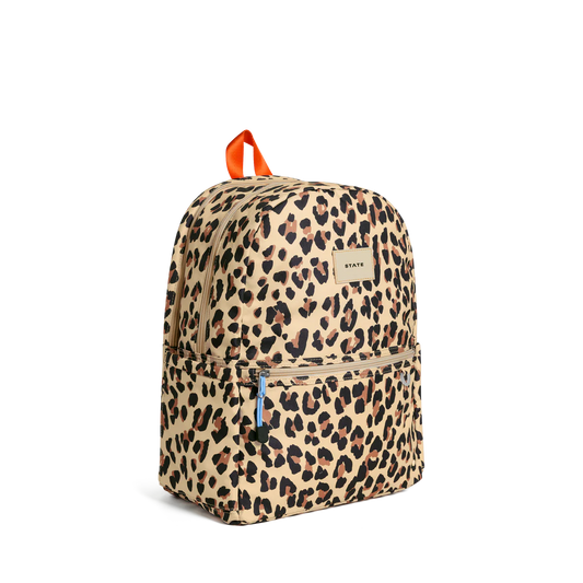 Kane Double Pocket Backpack - Leopard