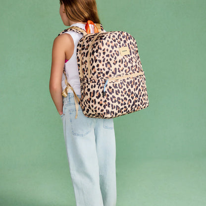Kane Double Pocket Backpack - Leopard