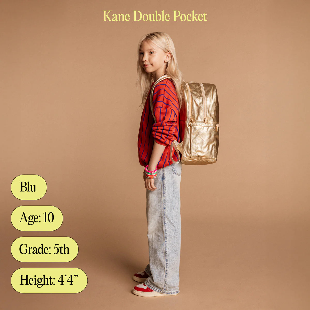 Kane Double Pocket Backpack - Leopard
