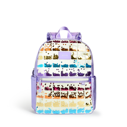Kane Backpack - Lilac Quilted Sequins