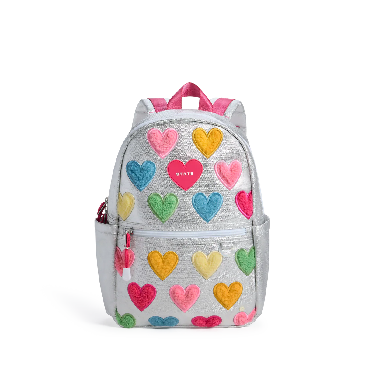 Kane Mini Backpack - Happy Fuzzy Hearts