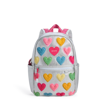 Kane Mini Backpack - Happy Fuzzy Hearts