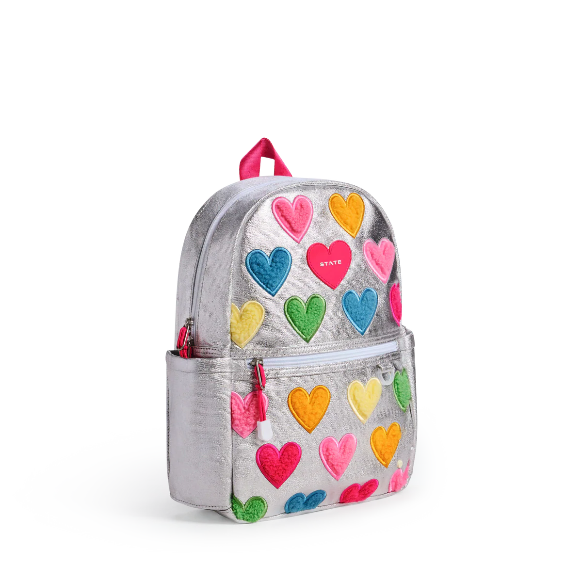 Kane Mini Backpack - Happy Fuzzy Hearts