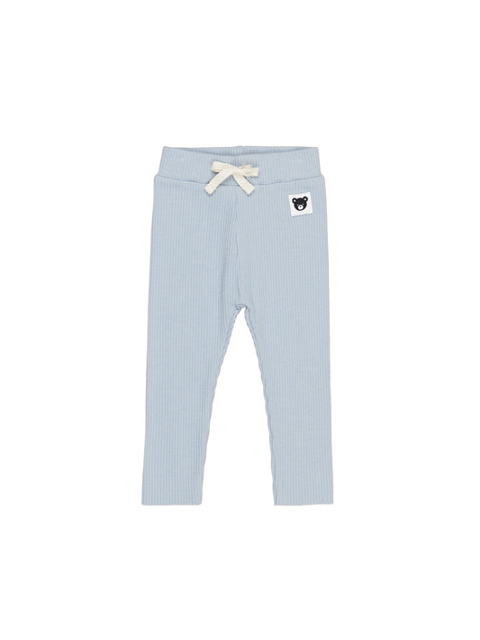 Dusty Blue Rib Legging