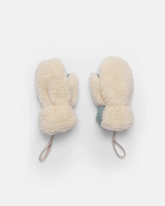 Benji Appliqué Sherpa Mittens Mirage