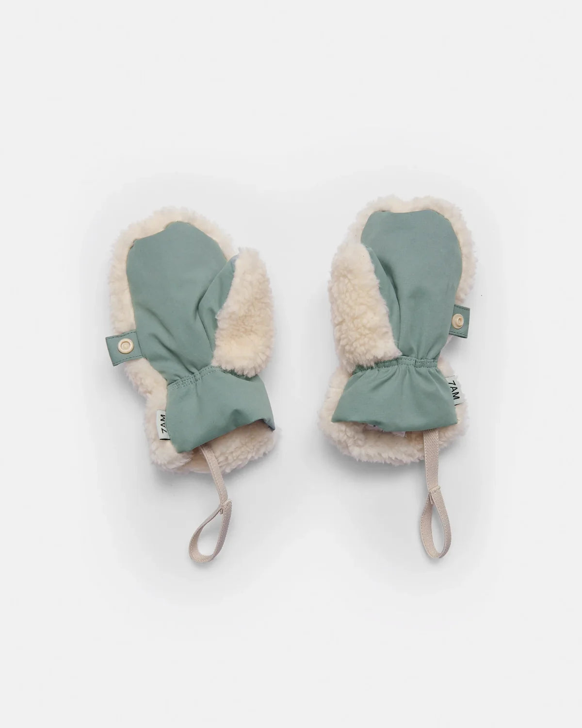 Benji Appliqué Sherpa Mittens Mirage