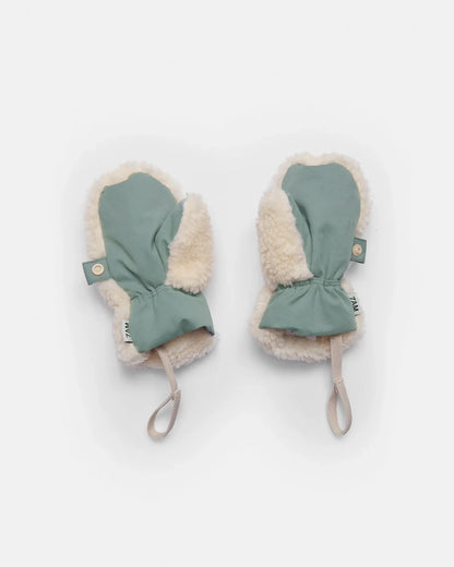 Benji Appliqué Sherpa Mittens Mirage