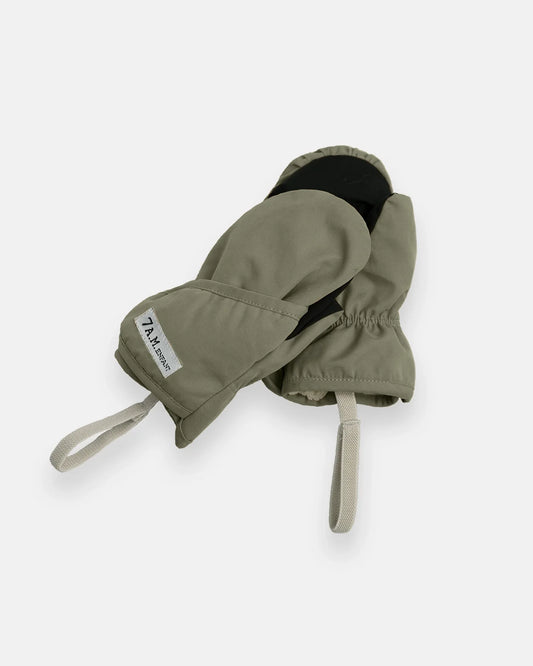 Benji Plush Mittens Woodland