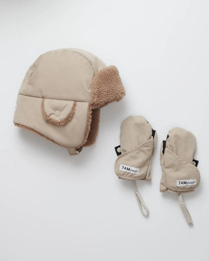 Benji Sherpa Chapka Hat Oat Cacao