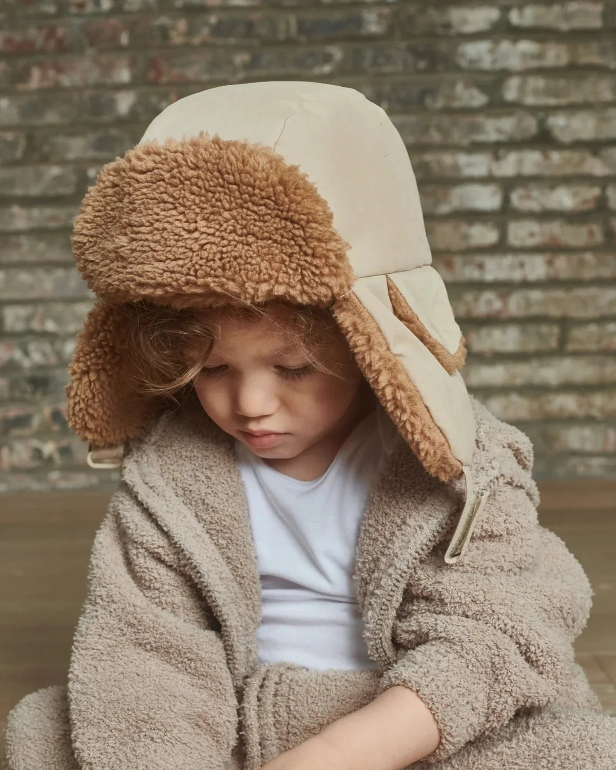Benji Sherpa Chapka Hat Oat Cacao