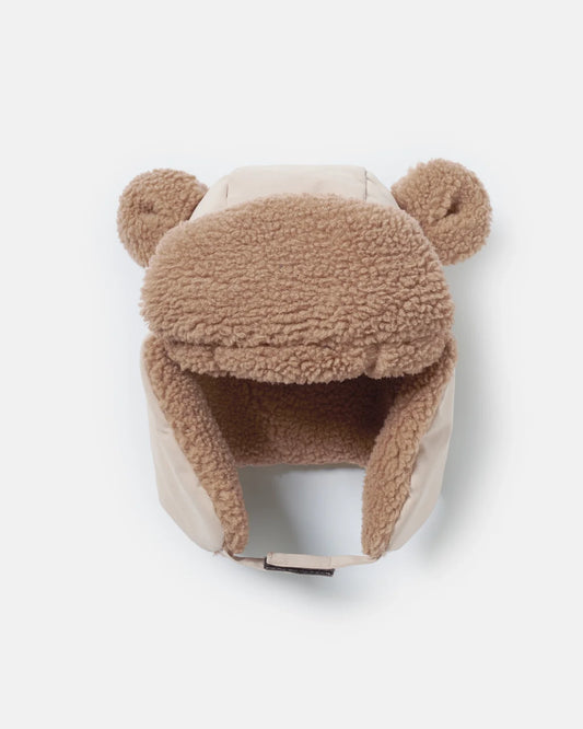 Benji Sherpa The Cub Hat Oat Cacao
