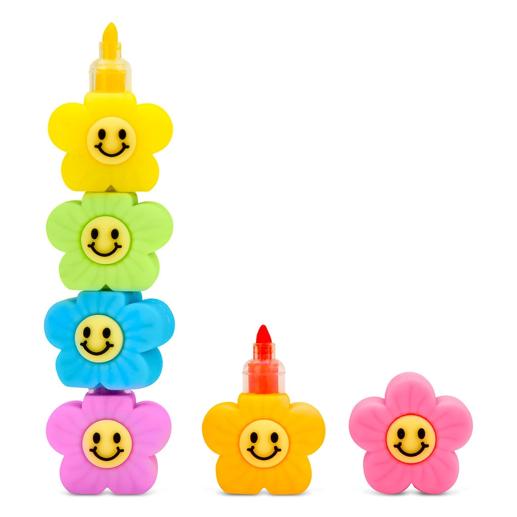 Smile Flower Stackable Markers