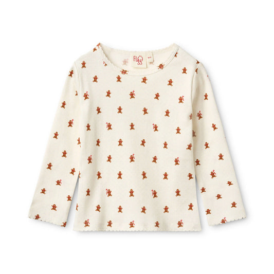 Charlie Blouse - Gingerbread Dot