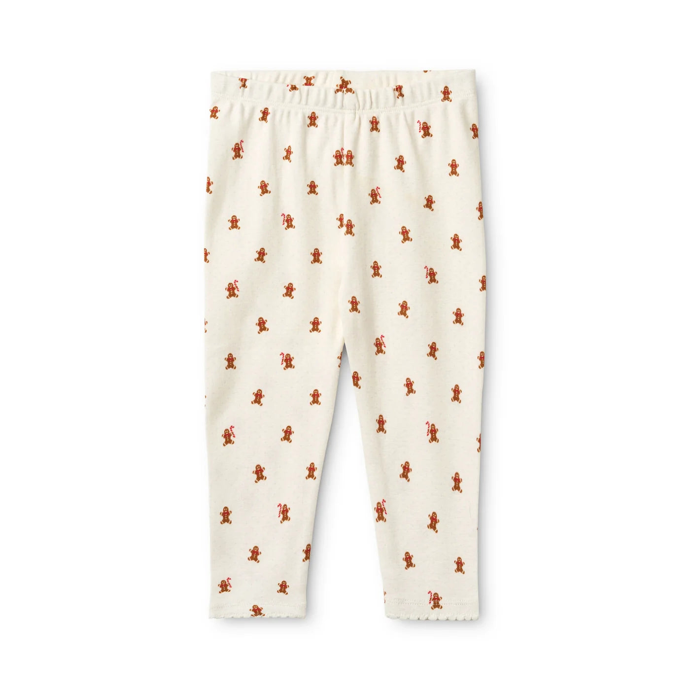 Charlie Leggings - Gingerbread Dot